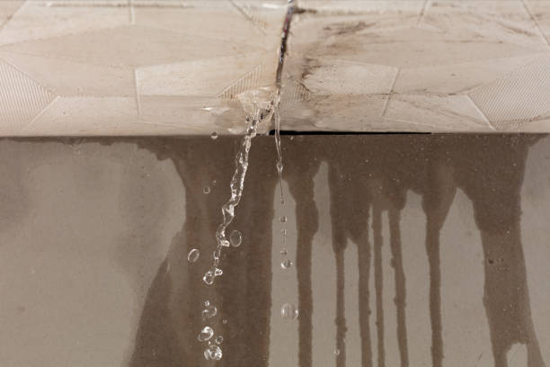 Professional Flood Damage Cleanup technician working in Monsey, NY
